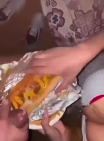 Cum Food Fetish Funny Porn clip