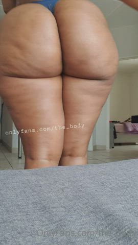Ass Big Ass Booty Bubble Butt Ebony MILF Natural Slow Motion Thong clip