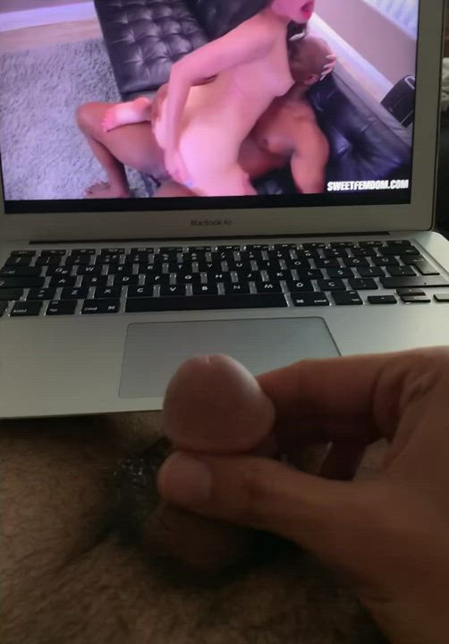 cuckold jerk off little dick sissy clip