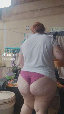 ass bbw big ass braless chubby non-nude pokies tiktok clip
