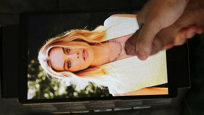 big dick celebrity cum margot robbie masturbating tribute cum-tributes clip