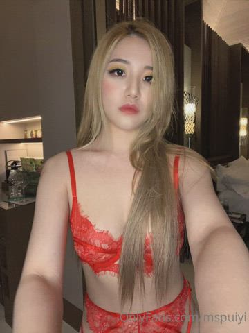 Asian Blonde Petite clip