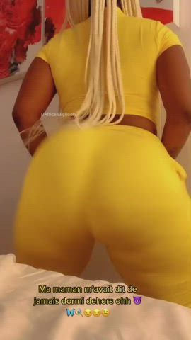 african big ass booty clip