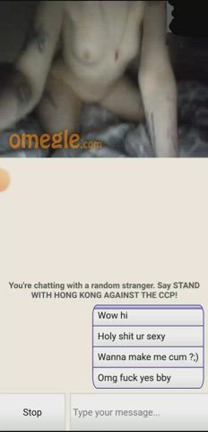 Hot chick is horny