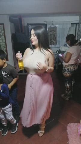 busty latina tiktok clip
