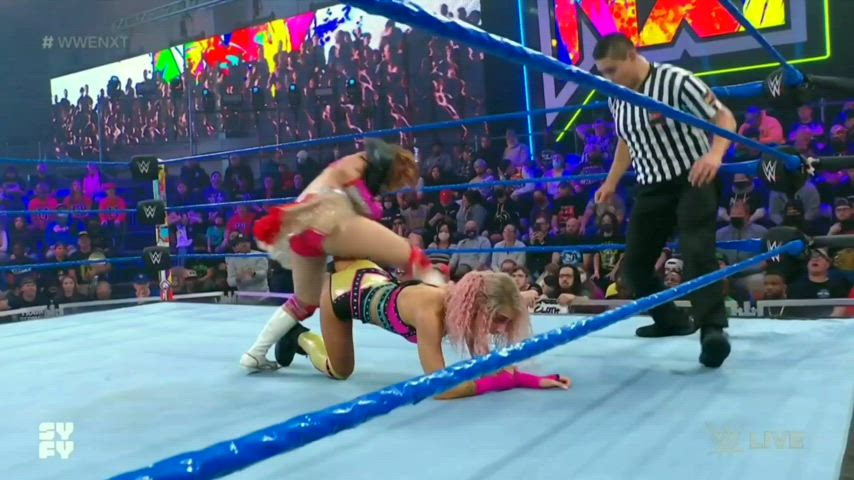 female humiliation wrestling clip