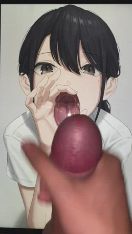 anime cum tribute clip