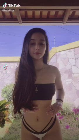 Brazilian Teen TikTok clip