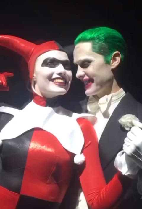 celebrity harley quinn margot robbie clip