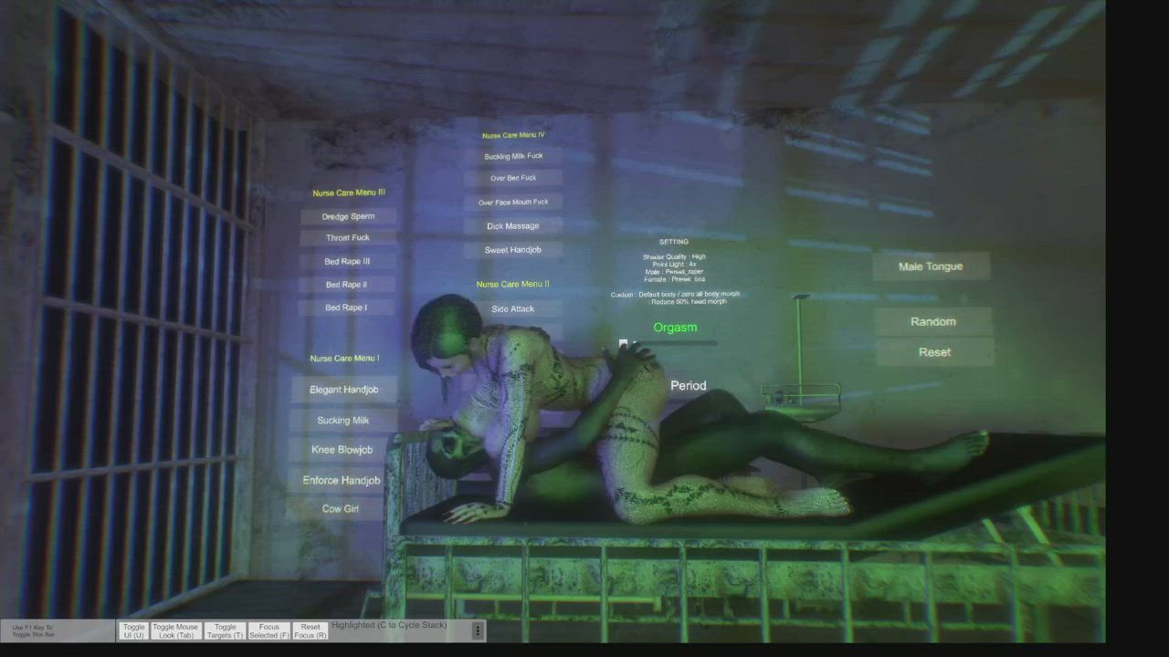 3D Female Prison clip