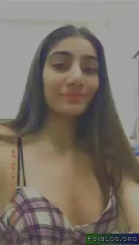 blonde nipples nude selfie striptease clip