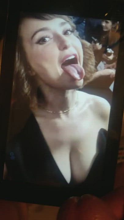 cum milana vayntrub tribute clip