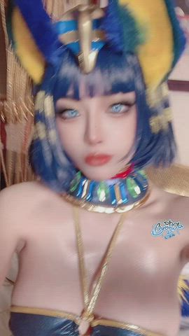 alt cosplay tits clip