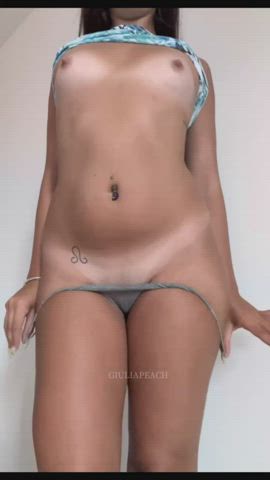Petite and perky