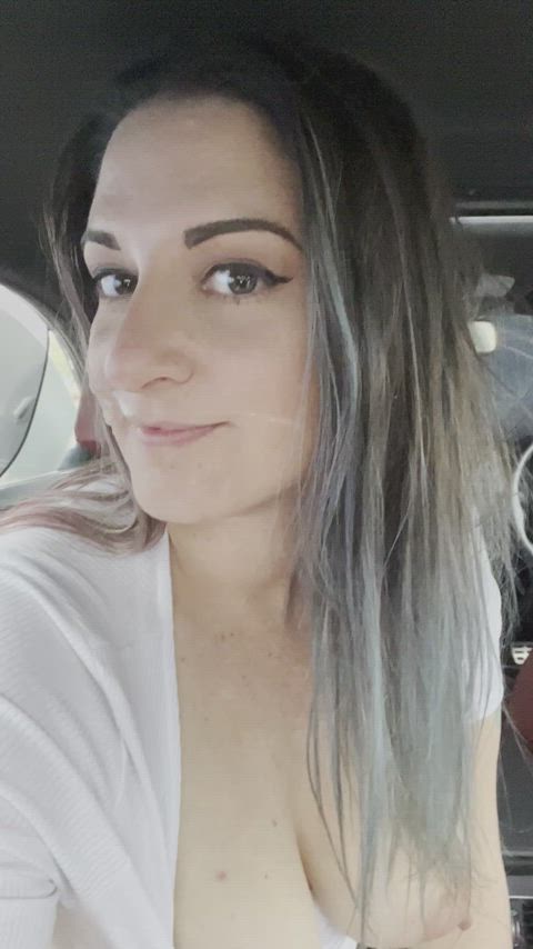I look so pretty covered in his cum