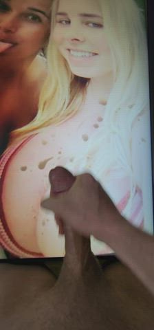 big dick big tits cum cumshot tribute clip