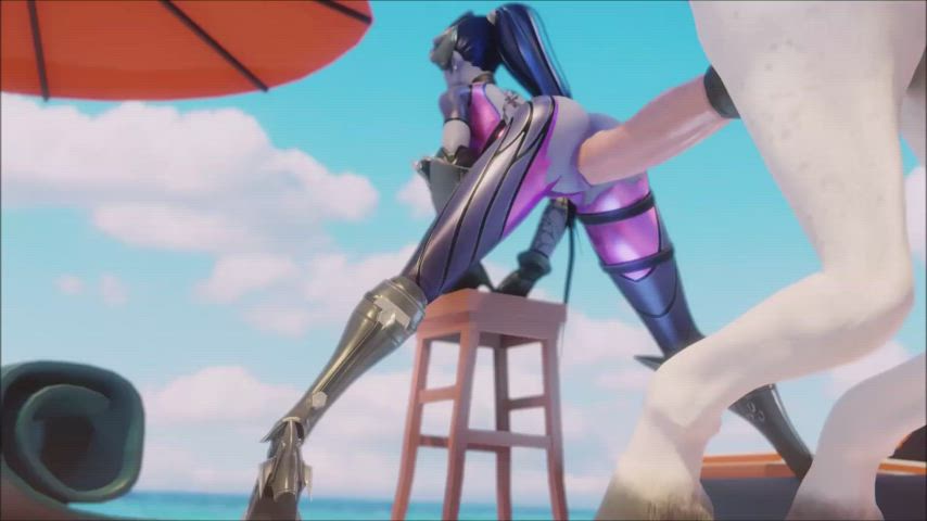 Big Dick Overwatch Public clip