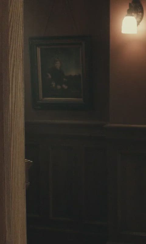 braless british lauren cohan clip