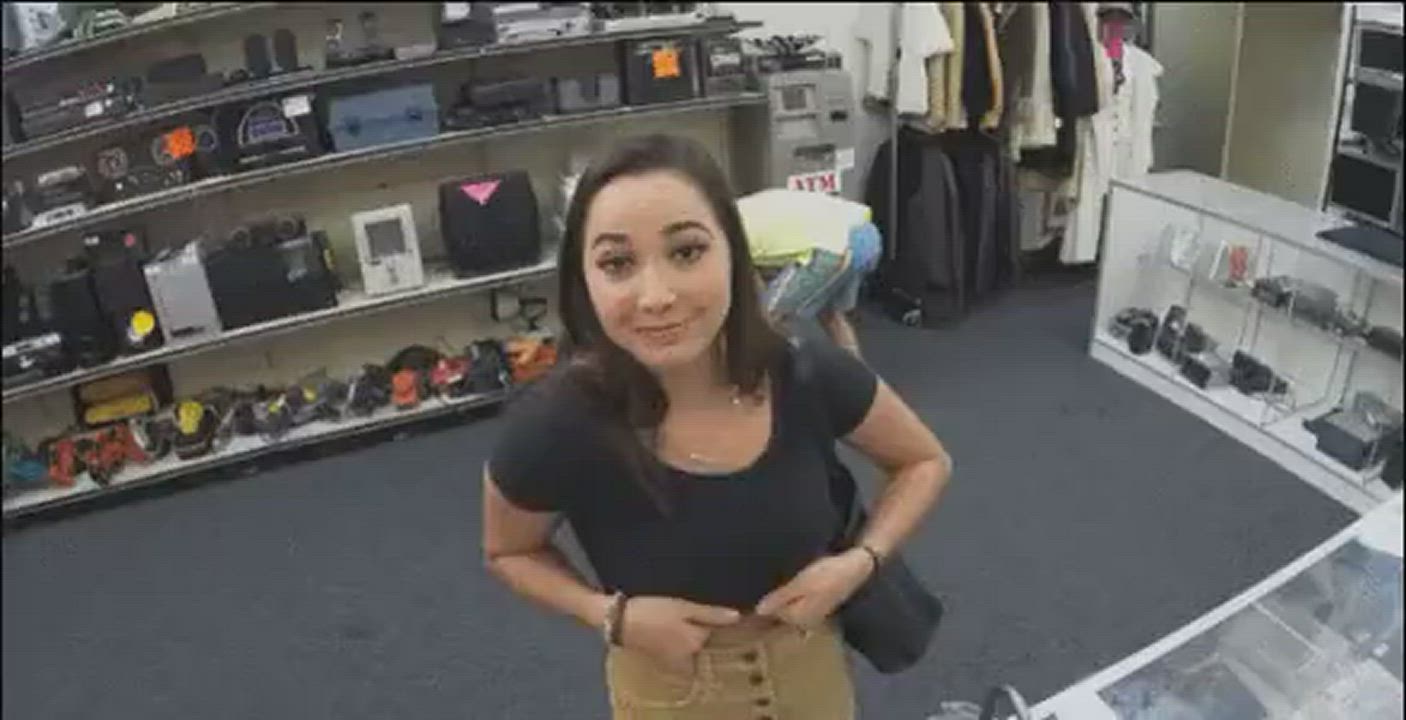 Squeezing Karlee Grey's Perfect Boobs