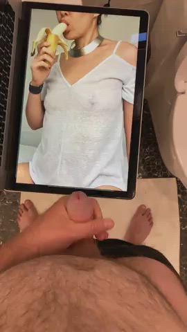 cum cumshot nipples tribute clip