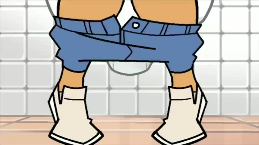 fetish hentai toilet clip