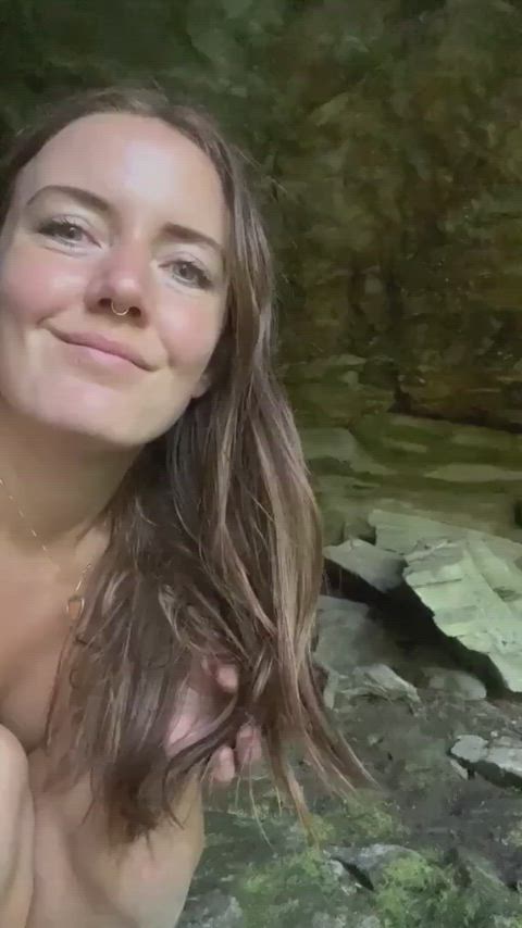 hiking nude nudity clip
