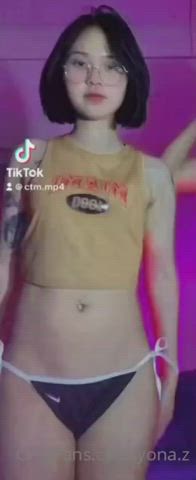 TikTok Asian Teen clip