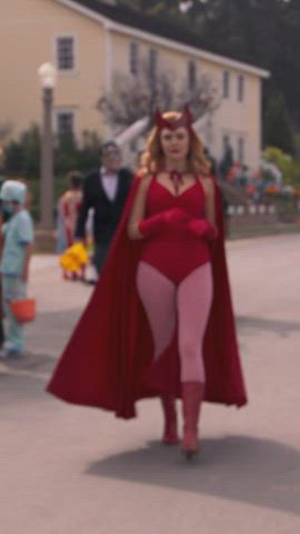 Elizabeth Olsen Tights clip