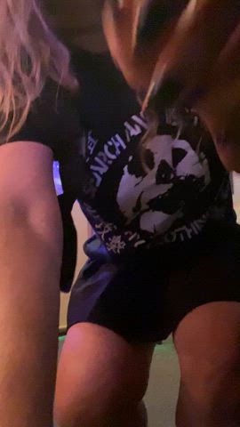 This is what 8 drumstick hits to the ass look like 🤭