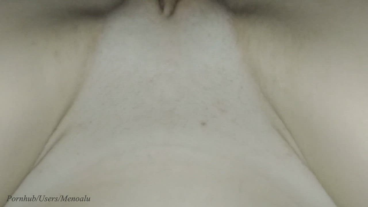 Cumshot Petite Shaved Pussy clip