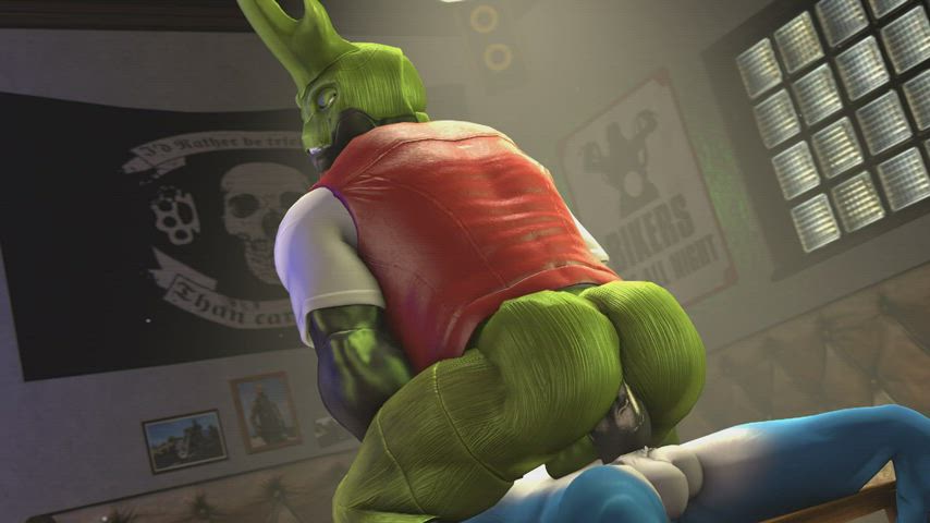 3d anal animation gay riding sfm clip