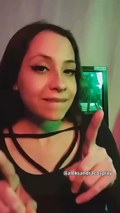latina long tongue mexican tongue tongue fetish clip