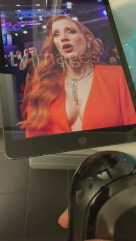celebrity jessica chastain tribute clip