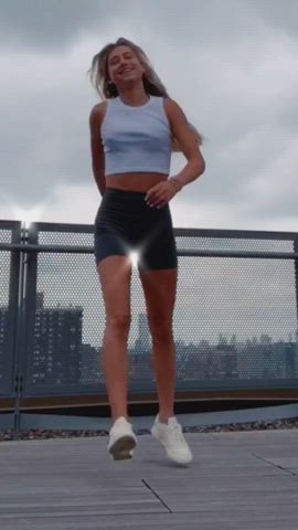 Bouncing Tits Erect Nipples TikTok clip