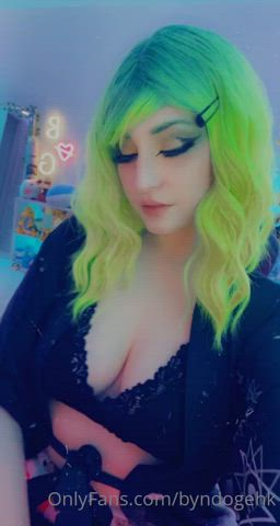 Boobs Gamer Girl Pale clip