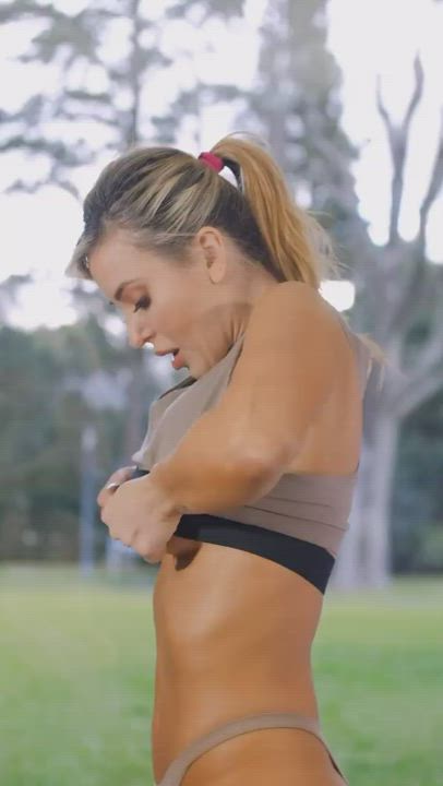 Ass Gym Spandex clip