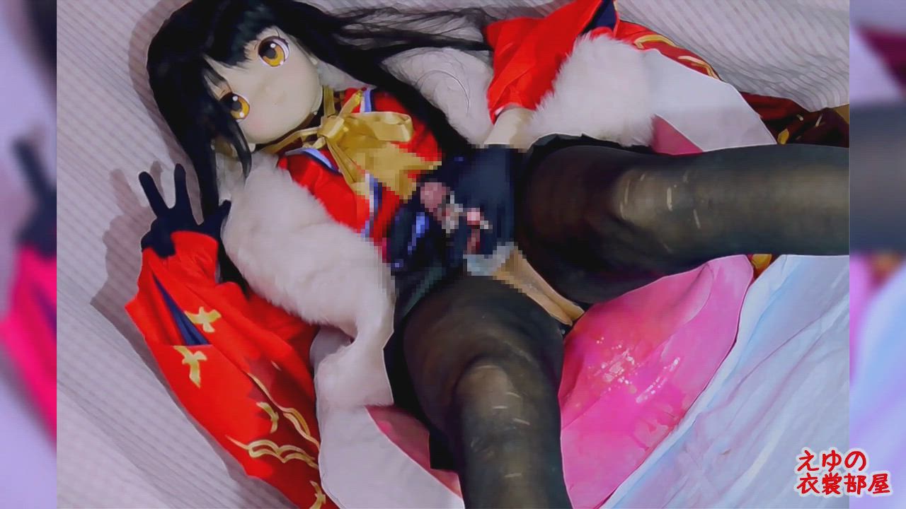 Cosplay Crossdressing Cumshot clip