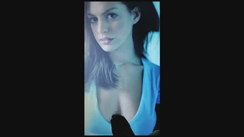 Anne Hathaway Cumshot Tribute clip