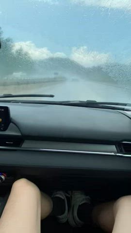 Getting wet on the roadtrip π¦