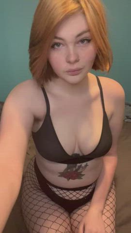 emo goth redhead clip