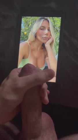 big tits cum facial tribute clip