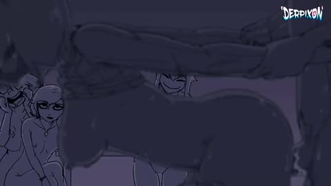 From behind
