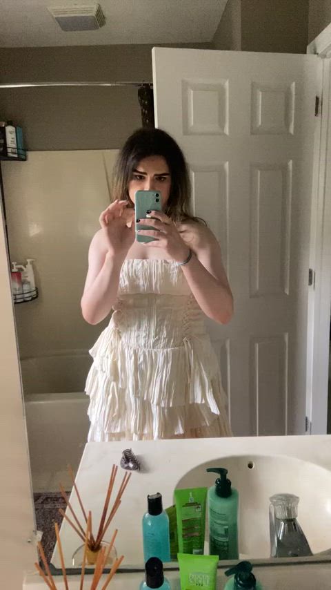 cute femme trans woman clip