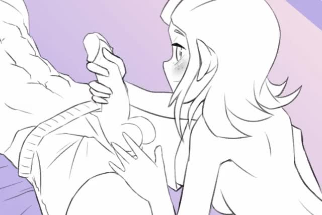 Caring handjob