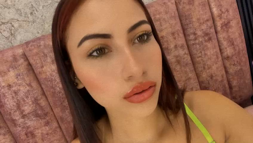 latina natural tits petite public clip