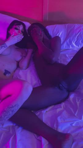 Ebony Goth Lesbian clip