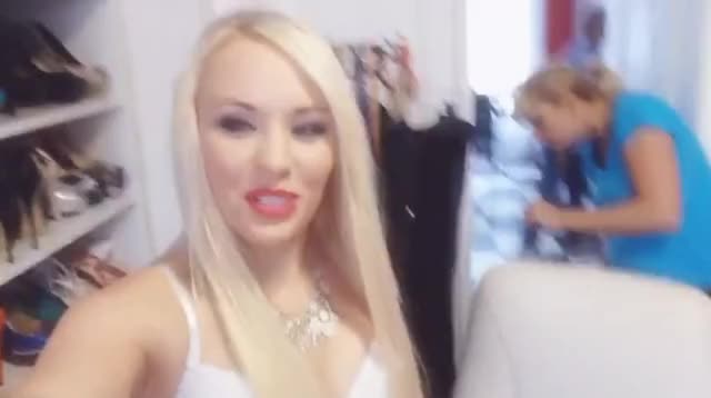Lola Taylor White Dress BTS