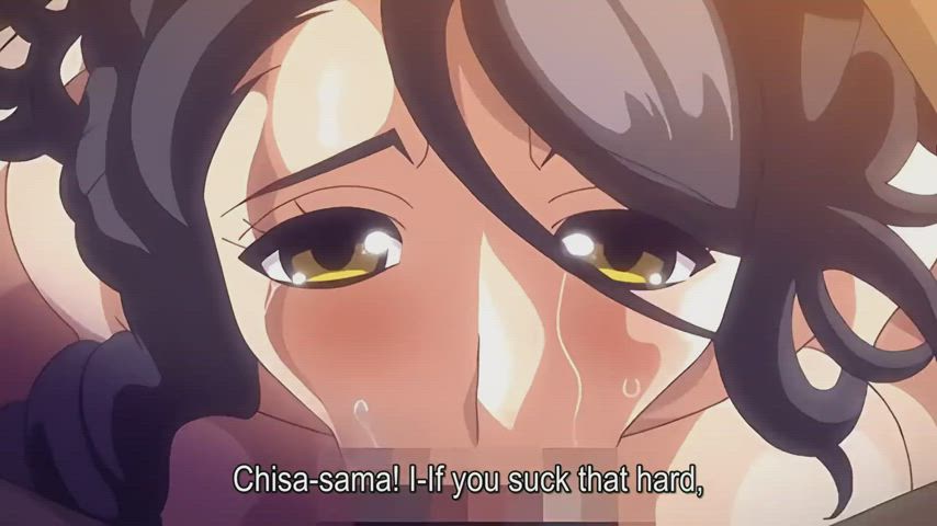 animation anime blowjob cum swallow forced hardcore hentai pov clip