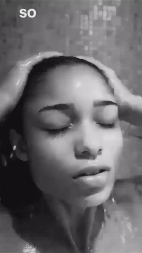 amateur blowjob cumshot ebony interracial pornstar clip