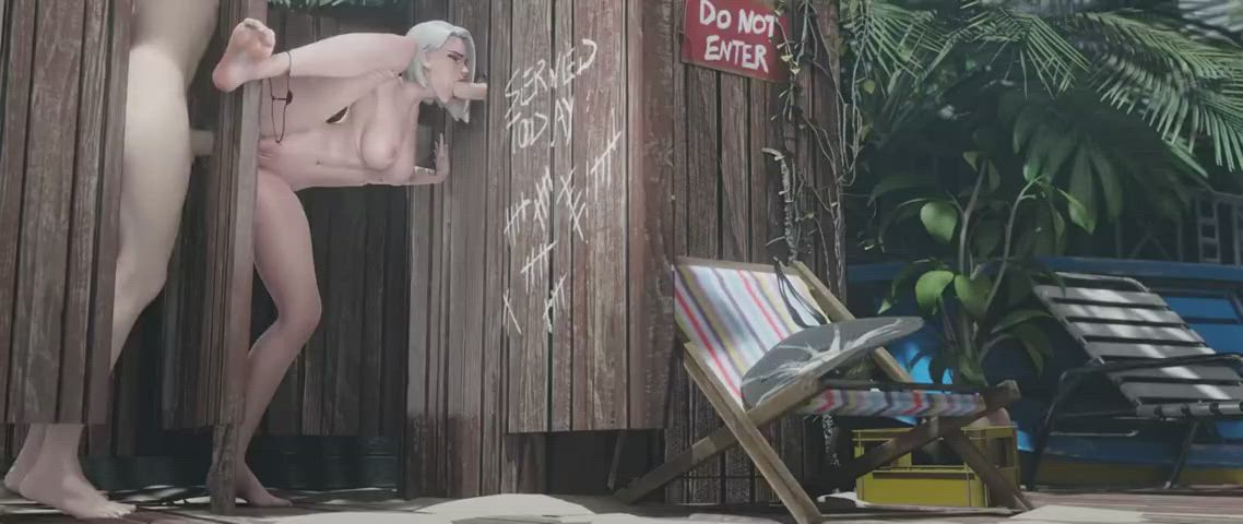 3d animation glory hole mmf overwatch sfm clip